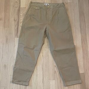 Alex Mill Men’s Tan Cotton Chinos - Tapered Leg - size 29